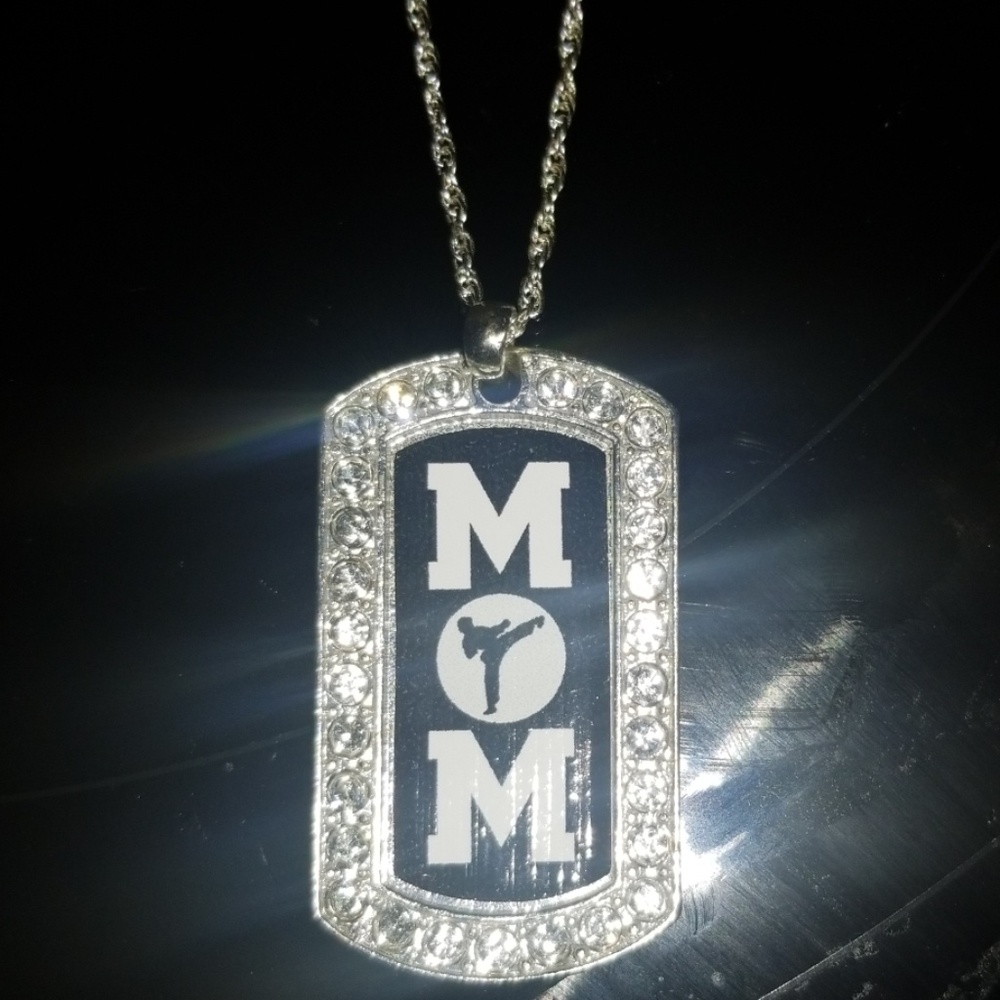 Karate mom necklace like new